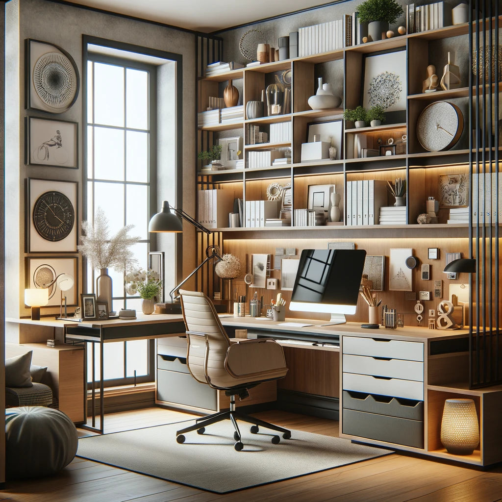 Créer un Bureau à Domicile Stylé et Fonctionnel | Conseils Déco – Ma ...
